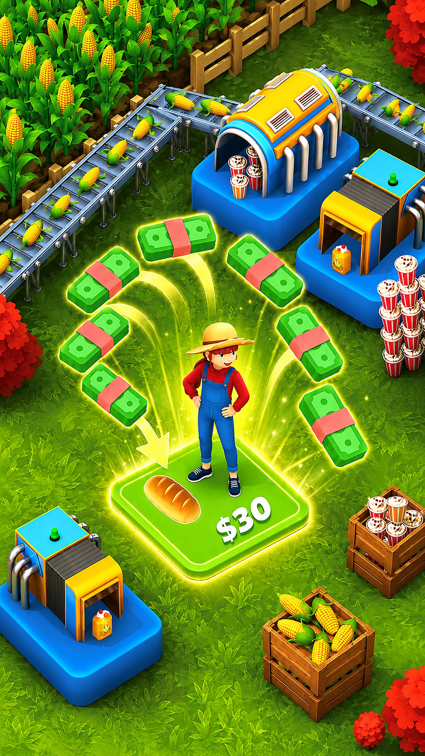 Crop to Craft - Idle Farm Game screenshot